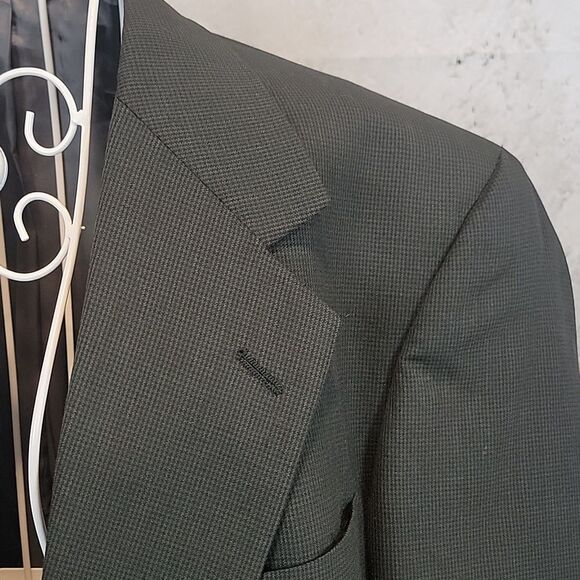 Dawson & Robers for Nordstrom single breasted blazer - grey Men's Size 44XL - Picture 4 of 12